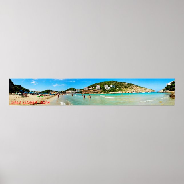 Poster cala llonga ibiza (Frente)