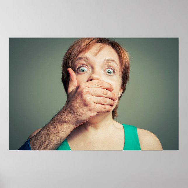 Poster Cala-te. Belas artes (Frente)