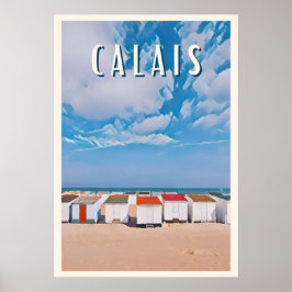 Poster Calais Photo Vintage