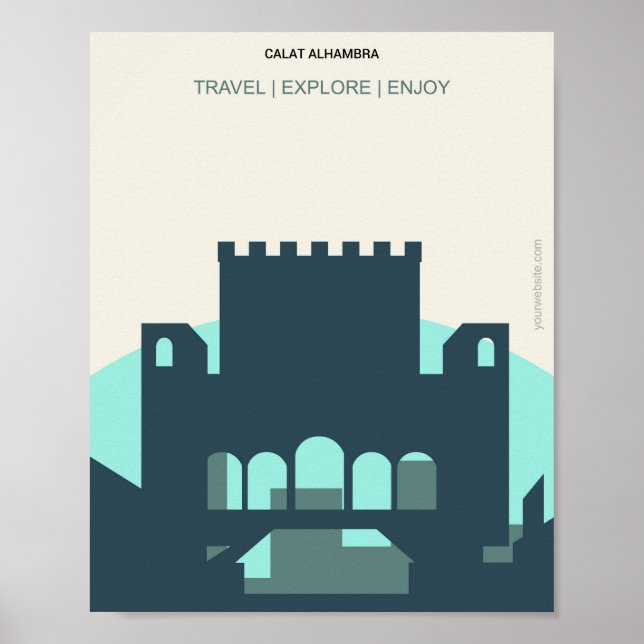 Poster Calat Alhambra (Frente)