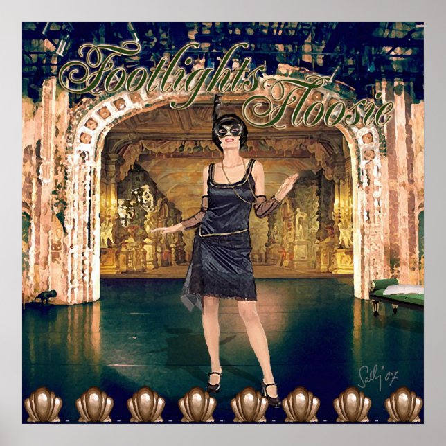 Póster Calçado Floosie Montage (Frente)