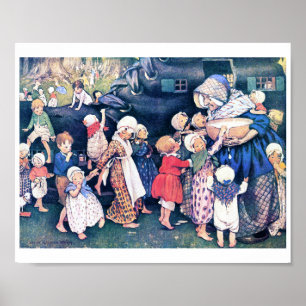 Poster Calçado House, Jessie Willcox Smith