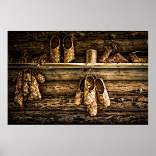 Póster Calçados De Bast Para Venda