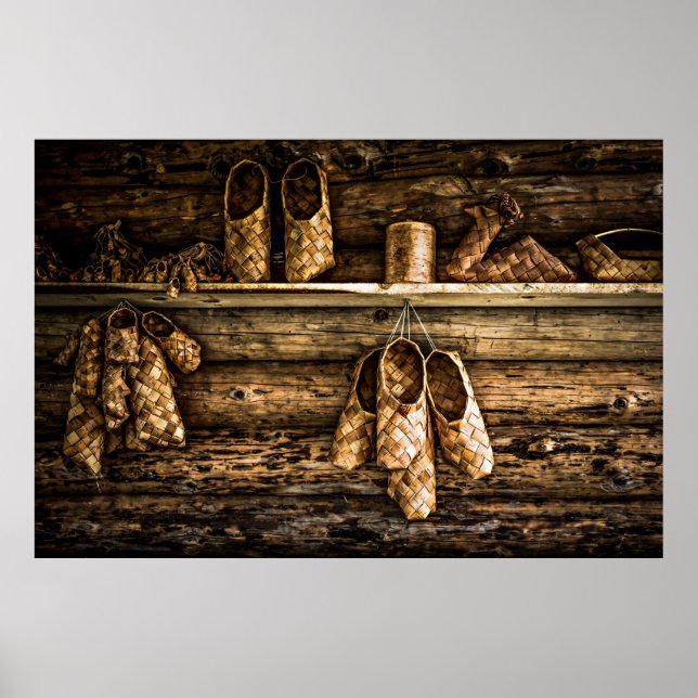 Póster Calçados De Bast Para Venda (Frente)