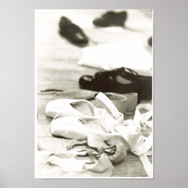 Poster Calçados de dança (Frente)