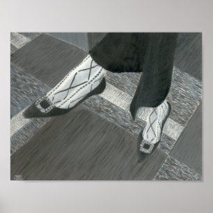 Póster Calçados de entrevista