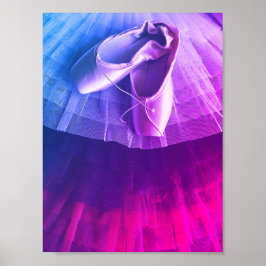 Poster - Calçados de ponteiro e tutus