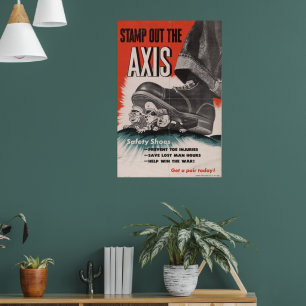 Póster Calçados de segurança