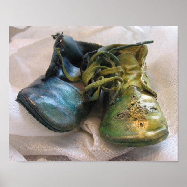 Poster Calçados para bebês (Frente)