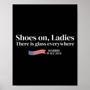 Poster Calçados Sobre Mulheres Há Gl Em Todo Lugar Harris