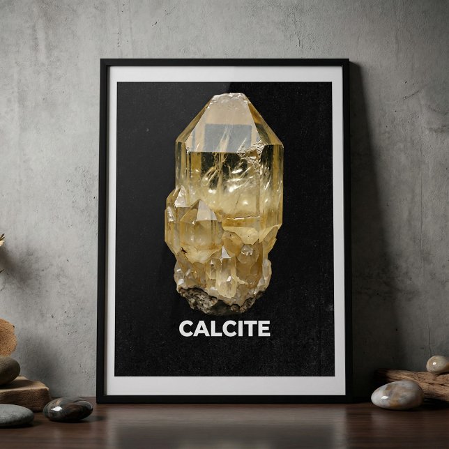 Poster Calcite Crystal Gemstone (Criador carregado)