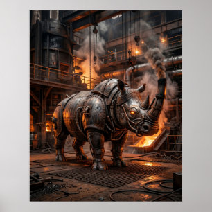 Poster Caldeira Rhino Charge