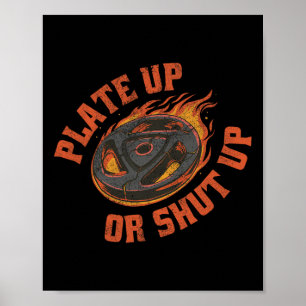 Poster Cale-Se Ou Cale-Se - Giro De Trabalho De Elevação 