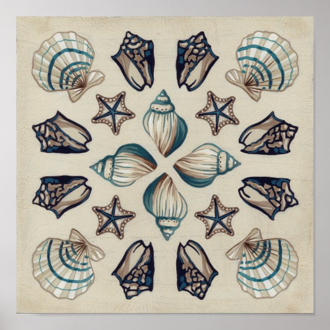 Póster Caleidoscópio Costeiro (Frente)