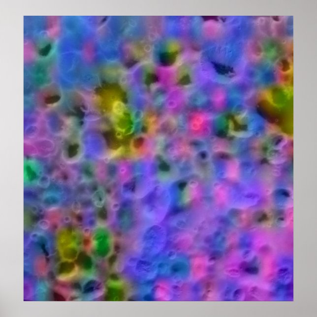 Poster Caleidoscópio de Cor da Hyperion (Frente)