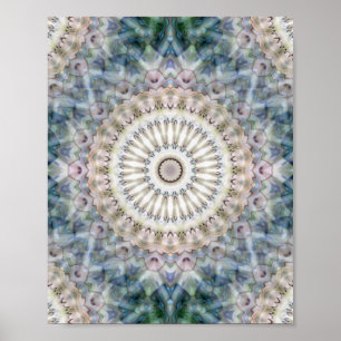 Poster Caleidoscópio Fractal