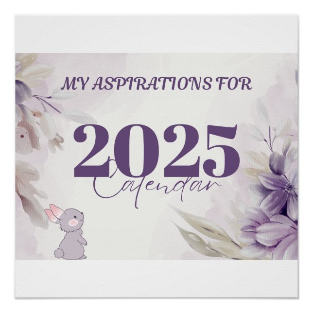 Póster Calendário (Frente)