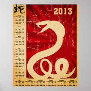 Póster Calendário 2013 Cartaz 2