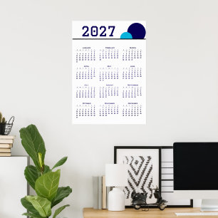Poster Calendário 2027