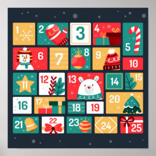 Poster Calendário Avançado