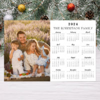 Calendário de 12 Meses de Fotografia Personalizada