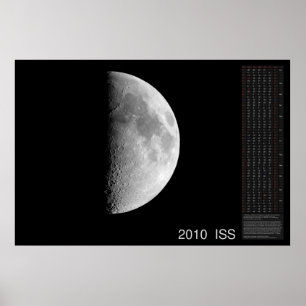 Poster Calendário de 2010 ISS