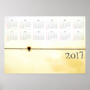 Poster Calendário de Ampliações 2017