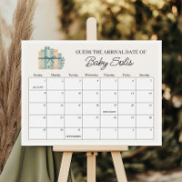 Calendário de Data de Nascimento do Bebê - Um Novo