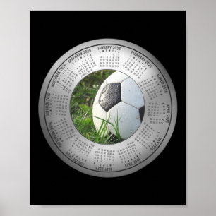 Poster Calendário de Futebol 2026 Jogadoras Byll, Mães, F