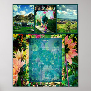Poster Calendário de Parede Vinícola 2026