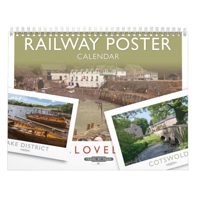 Poster Calendário do Estilo Ferroviário 2023 (Capa)