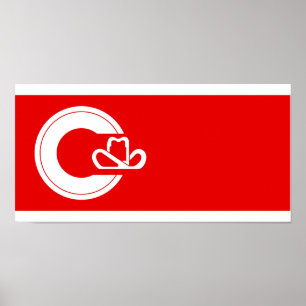 Póster Calgary, Alberta flag