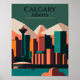 Poster Calgary Minimalist