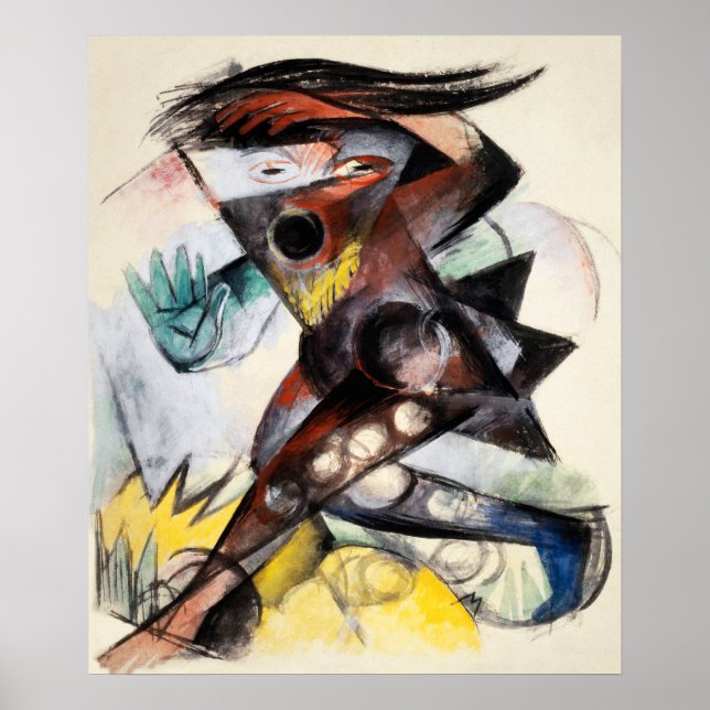 Poster Caliban - Figurina para "o Tempest" (Frente)