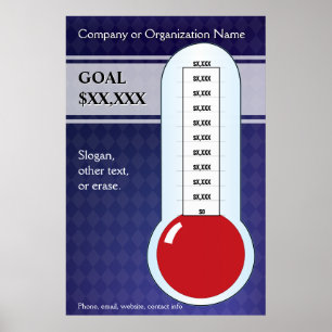 Poster Calibre do teste padrão do diamante