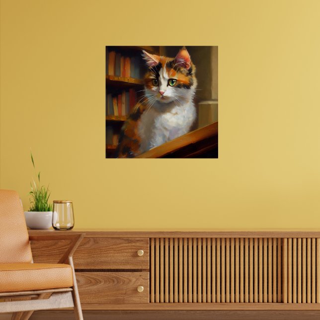 Poster Calico Cat (Sala de Estar 2)