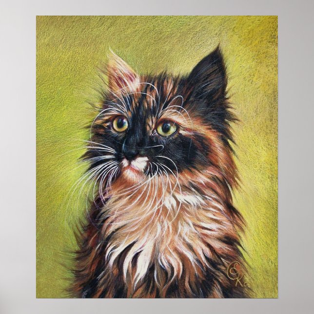 Póster Calico kitten (Frente)