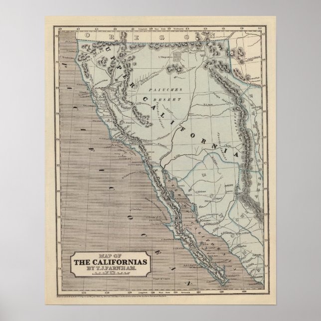 Poster Califórnia (Frente)