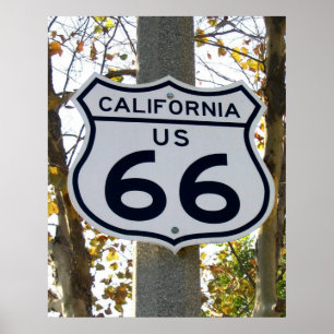 Póster Califórnia 66