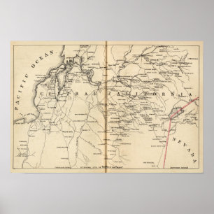 Poster Califórnia Central