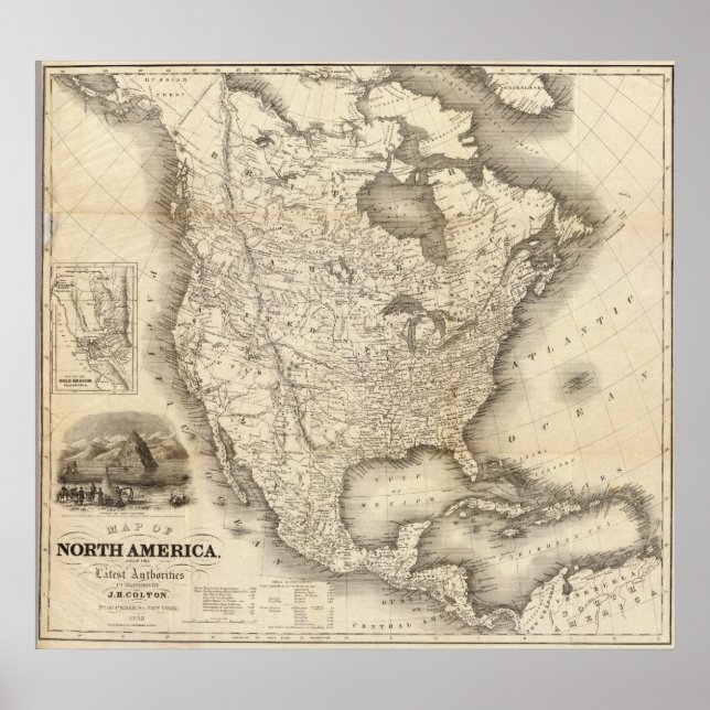 Poster California Dourado Rush (Frente)