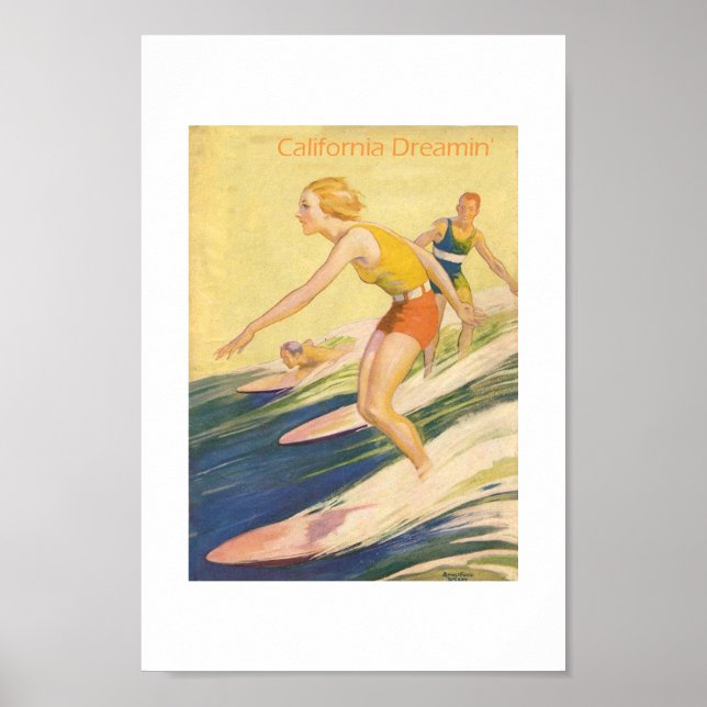 Poster California Dreamin' (Frente)