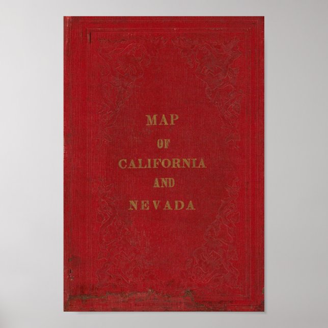 Poster Califórnia e Nevada 3 (Frente)
