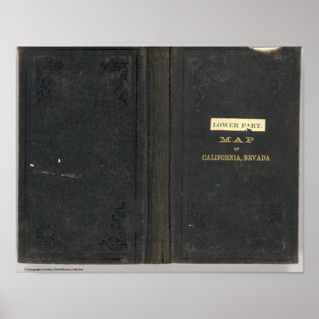 Poster Califórnia e Nevada 4 (Frente)