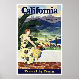 Póster Califórnia este verão