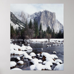 Poster Califórnia, Montanhas da Sierra Nevada, Yosemite 2