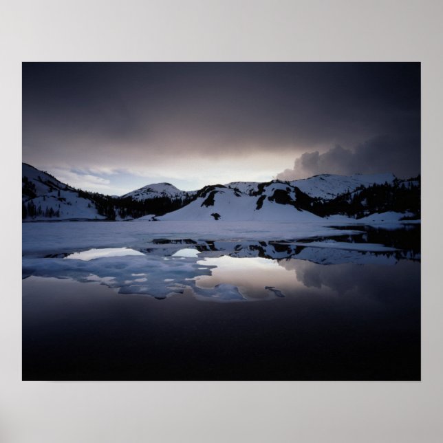 Póster Califórnia, Montanhas Sierra Nevada 13 (Frente)