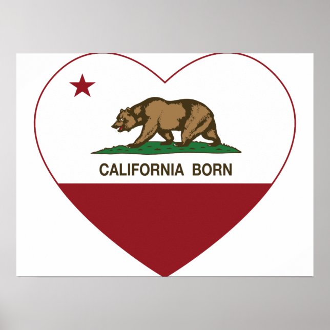 Póster California Nascer Heart (Frente)