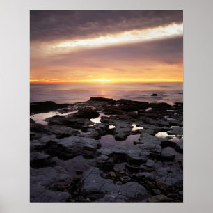 Póster California, San Diego, Sunset Cliffs, Sunset 6