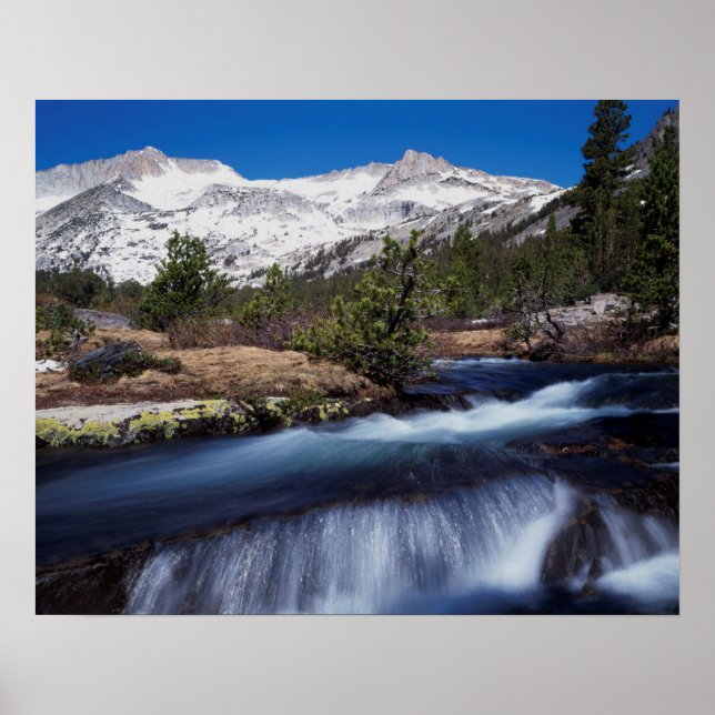 Póster Califórnia, Serra Nevada, Montanhas 4 (Frente)
